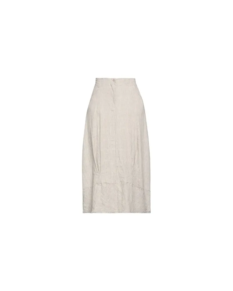 TRANSIT HOSEN & RÖCKE - Midi-Röckeauf YOOX.COM Beige