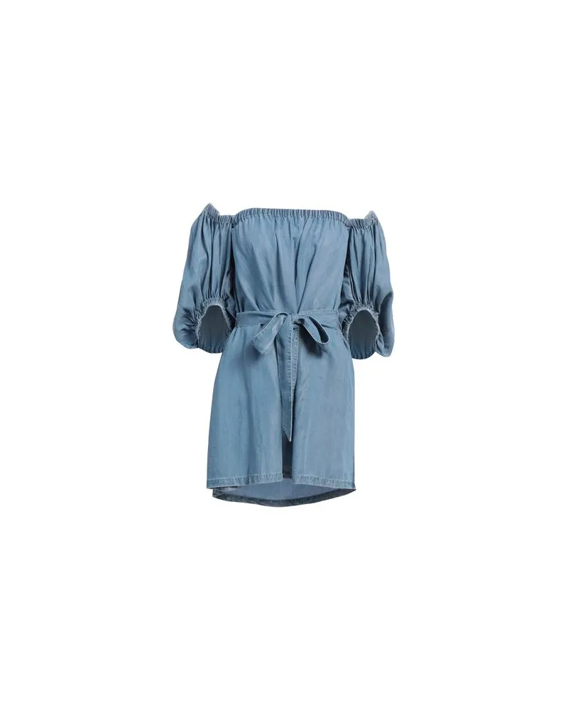 Pinko DENIM - KLEIDER - Mini-Kleiderauf YOOX.COM Blau