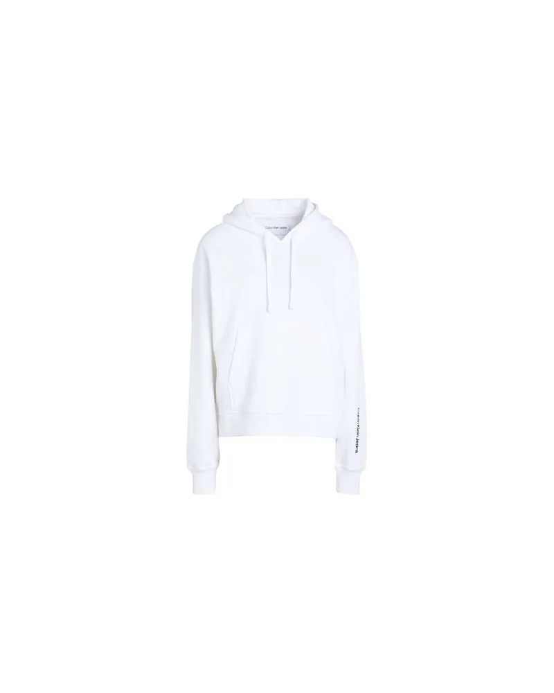 Calvin Klein TOPS - Sweatshirtsauf YOOX.COM Weiß