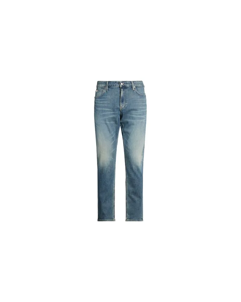 Calvin Klein HOSEN & RÖCKE - Jeanshosenauf YOOX.COM Blau