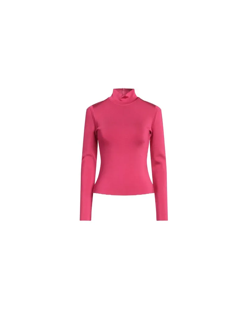 Maison Rabih Kayrouz STRICKWAREN - Rollkragenpulloverauf YOOX.COM Fuchsia