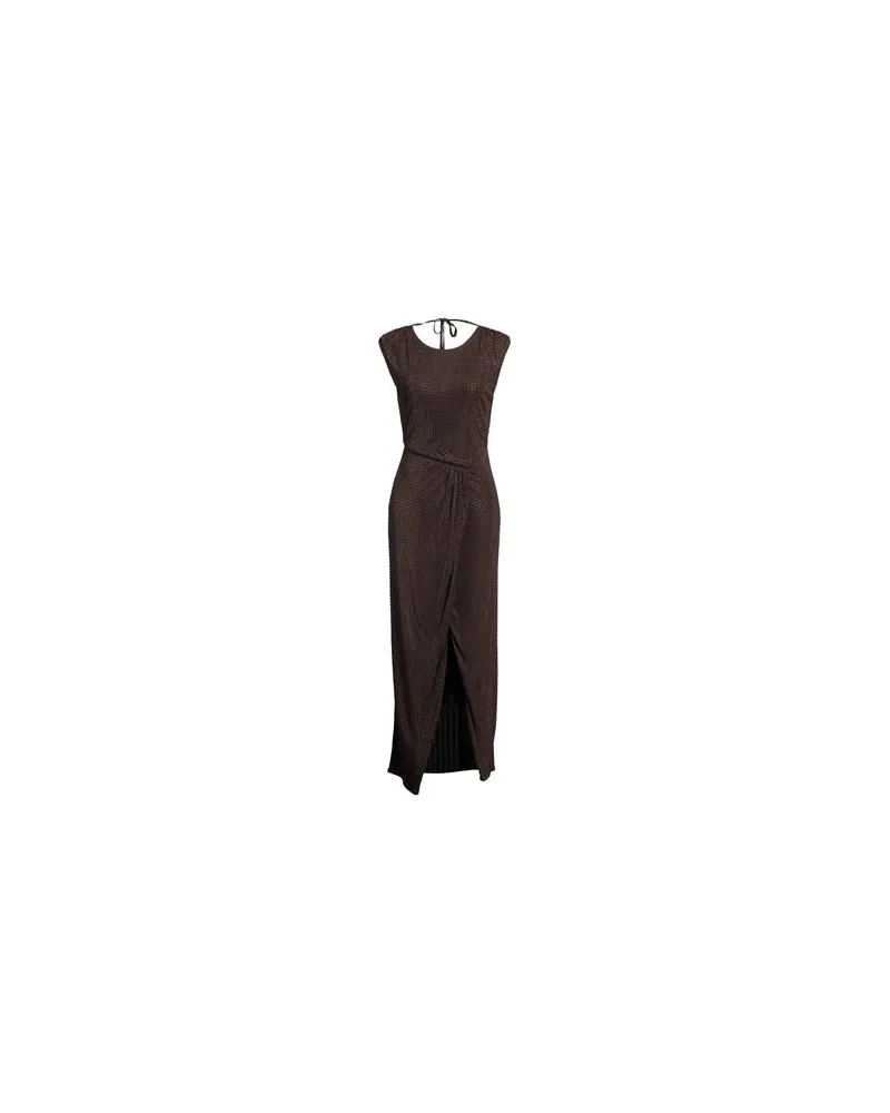 Emma & Gaia KLEIDER - Maxi-Kleiderauf YOOX.COM Schokobraun