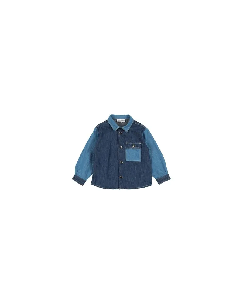 Emporio Armani TOPS - Hemdenauf YOOX.COM Blau