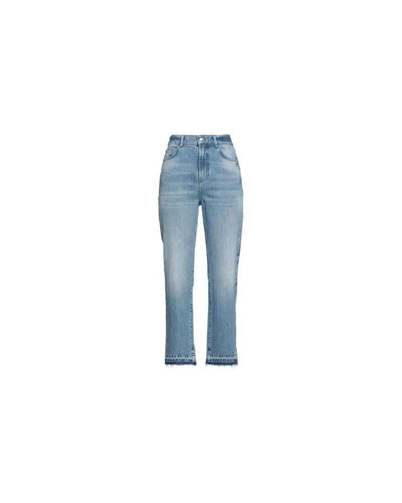 MARELLA HOSEN & RÖCKE - Jeanshosenauf YOOX.COM Blau