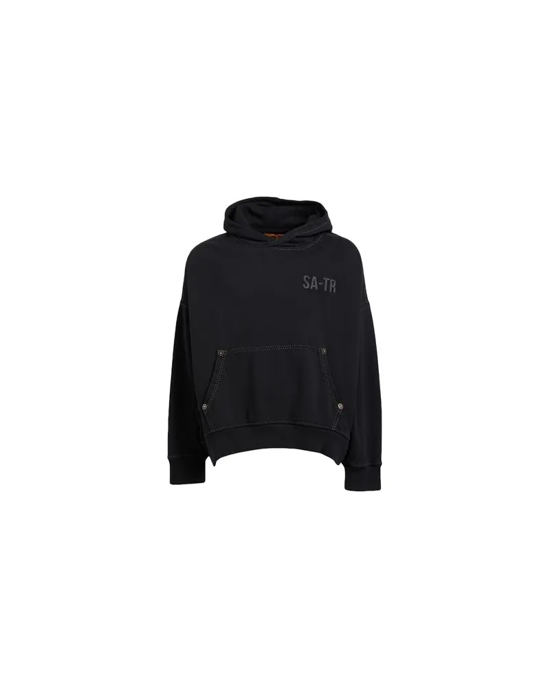 True Religion SEBASTIEN AMI X  - TOPS - Sweatshirtsauf YOOX.COM Schwarz