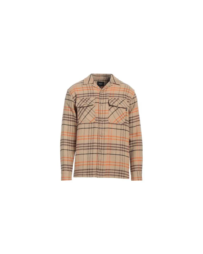 HUF TOPS - Hemdenauf YOOX.COM Beige