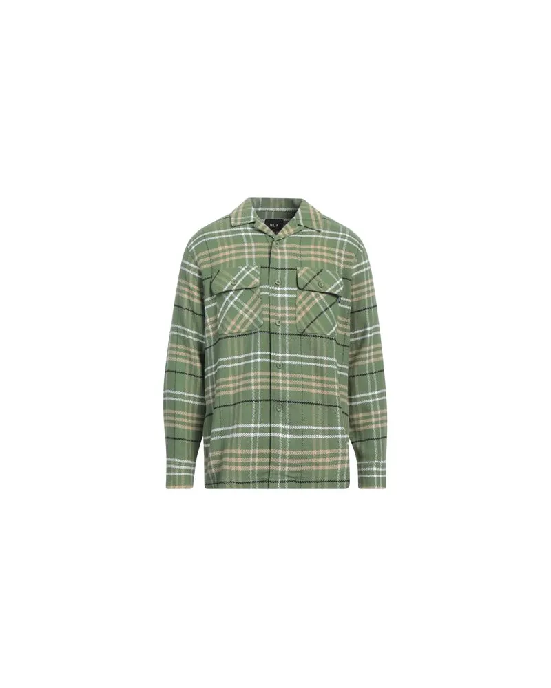 HUF TOPS - Hemdenauf YOOX.COM Grün