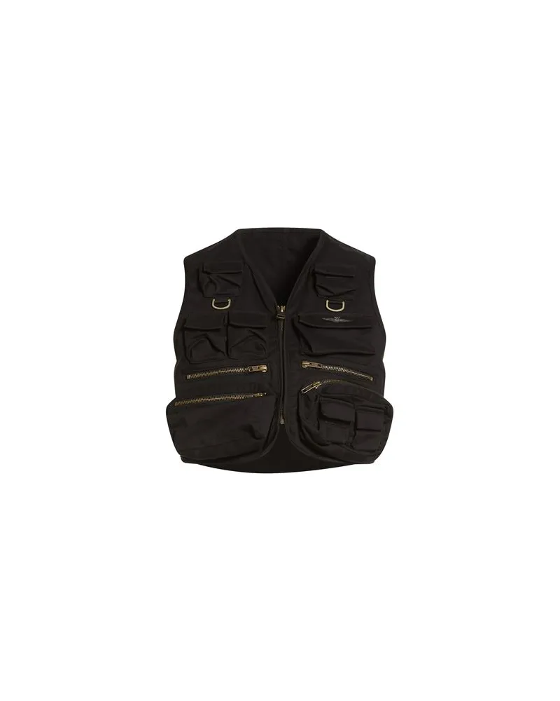 Aeronautica Militare JACKEN & MÄNTEL - Westenauf YOOX.COM Schwarz