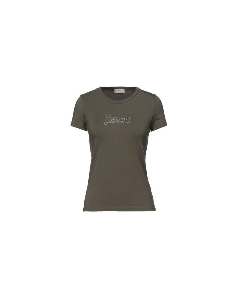 Herno TOPS - T-shirtsauf YOOX.COM Militärgrün