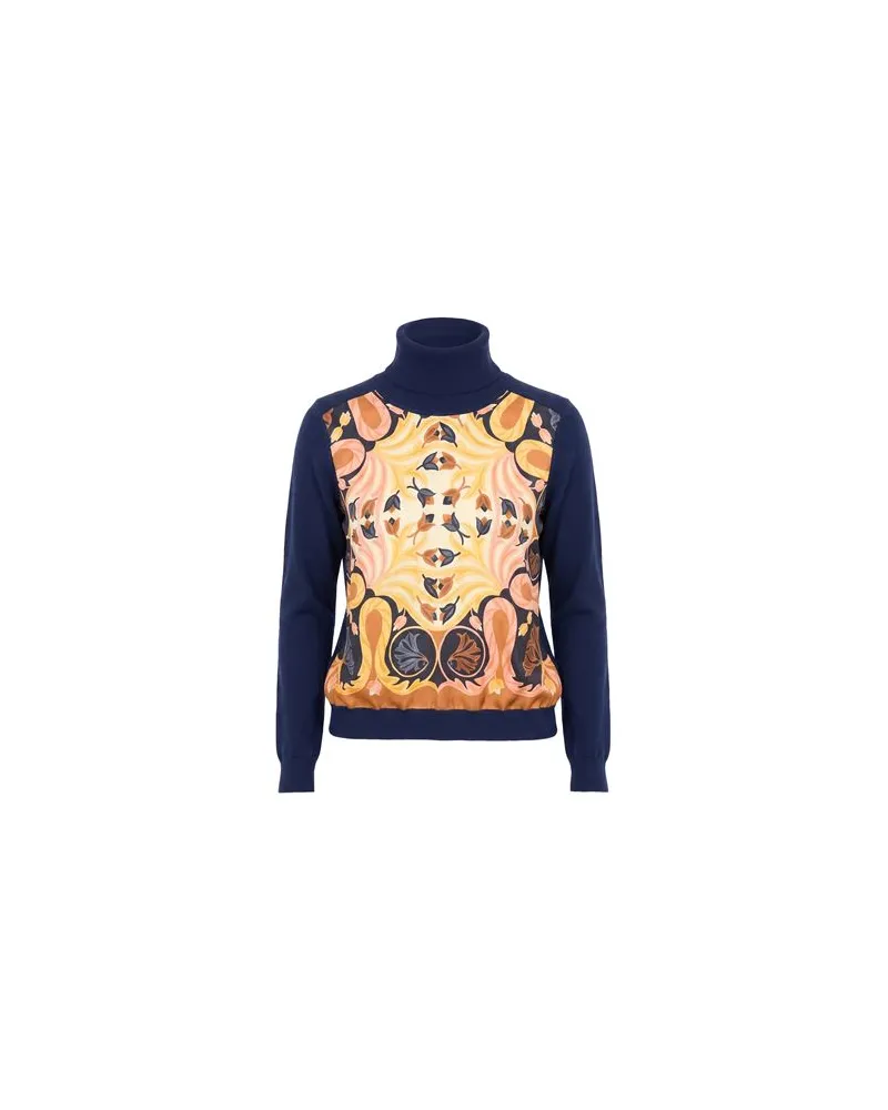 Etro STRICKWAREN - Rollkragenpulloverauf YOOX.COM Nachtblau
