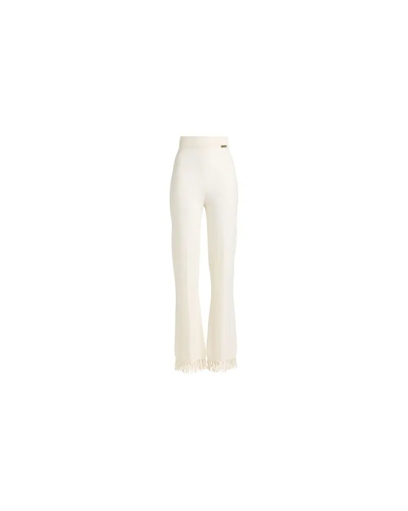 Twin-Set U&B  - HOSEN & RÖCKE - Hosenauf YOOX.COM Cremeweiß