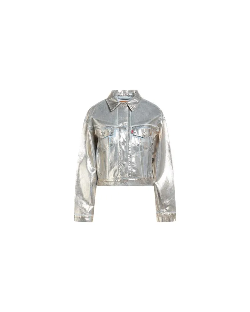 Levi's JACKEN & MÄNTEL - Jeansjacken/Mäntelauf YOOX.COM Platin