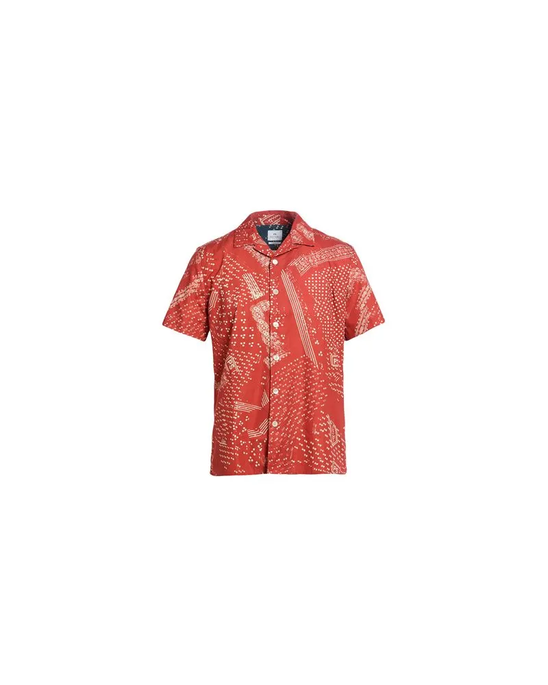 Paul Smith TOPS - Hemdenauf YOOX.COM Ziegelrot