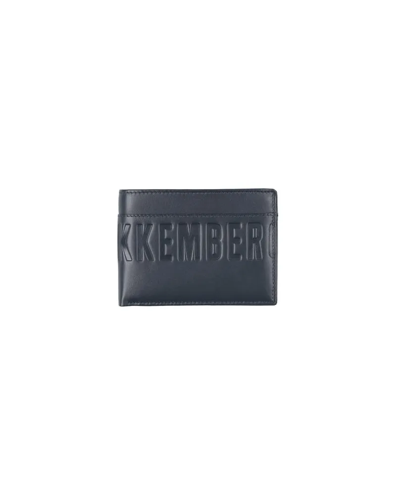 Bikkembergs Kleinlederwaren - Brieftaschenauf YOOX.COM Nachtblau
