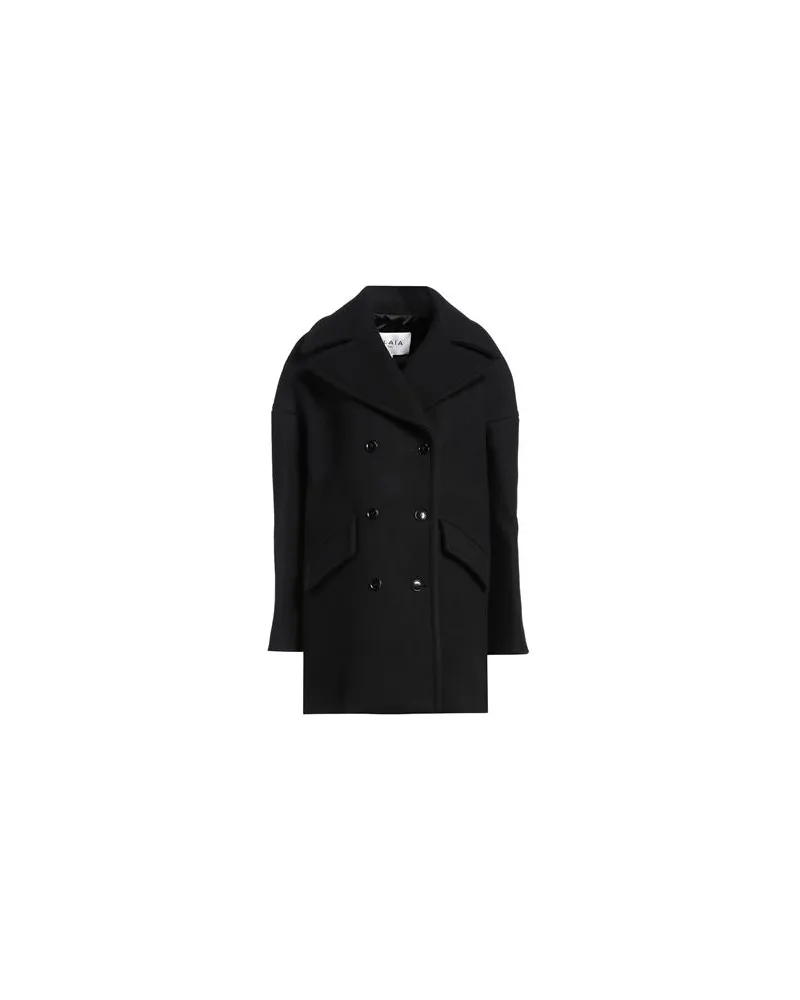 Alaïa JACKEN & MÄNTEL - Mäntelauf YOOX.COM Schwarz