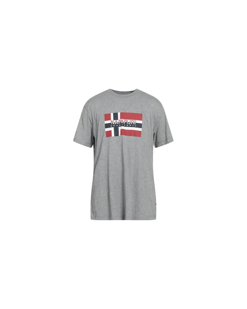 Napapijri TOPS - T-shirtsauf YOOX.COM Grau