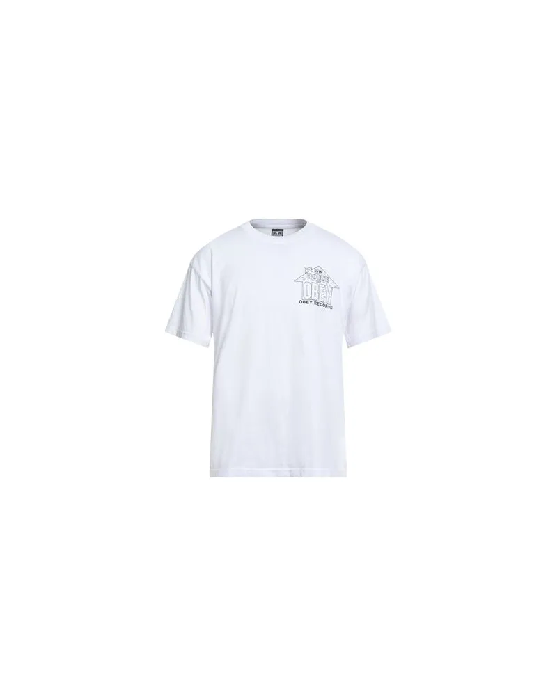 Obey TOPS - T-shirtsauf YOOX.COM Weiß