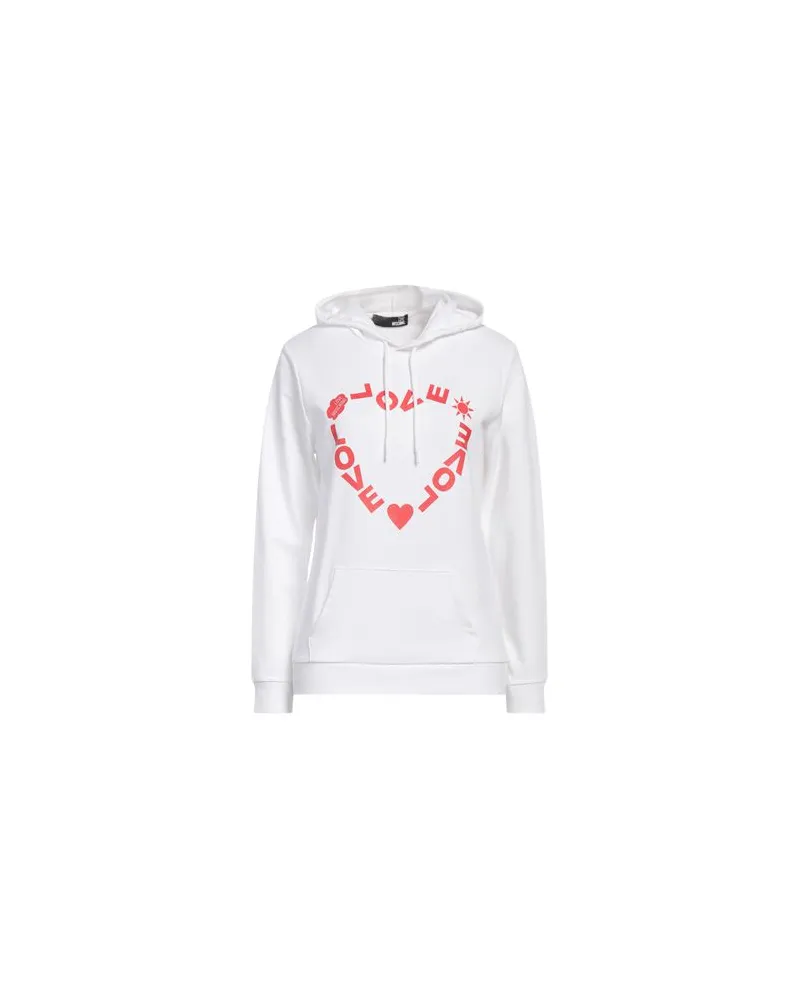 Moschino TOPS - Sweatshirtsauf YOOX.COM Weiß