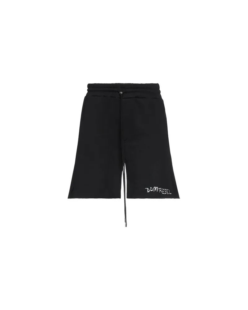 DOMREBEL HOSEN & RÖCKE - Shorts & Bermudashortsauf YOOX.COM Schwarz
