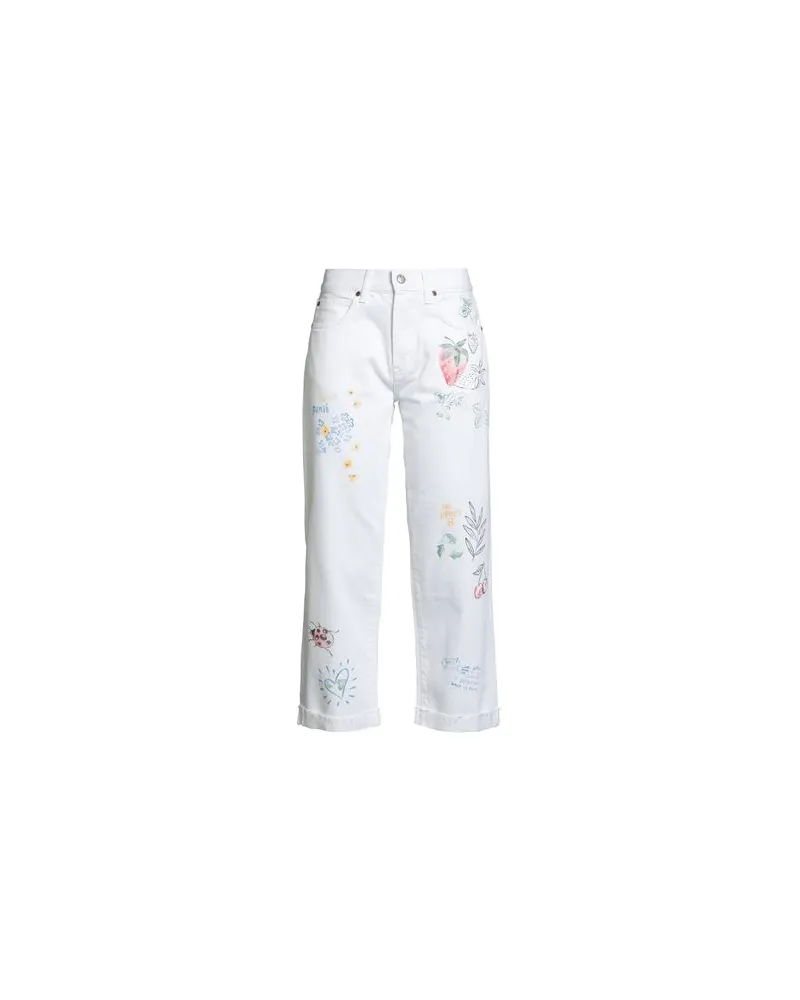 Roy Roger's HOSEN & RÖCKE - Jeanshosenauf YOOX.COM Weiß