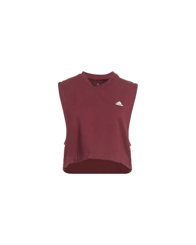 adidas TOPS - T-shirtsauf YOOX.COM Bordeaux