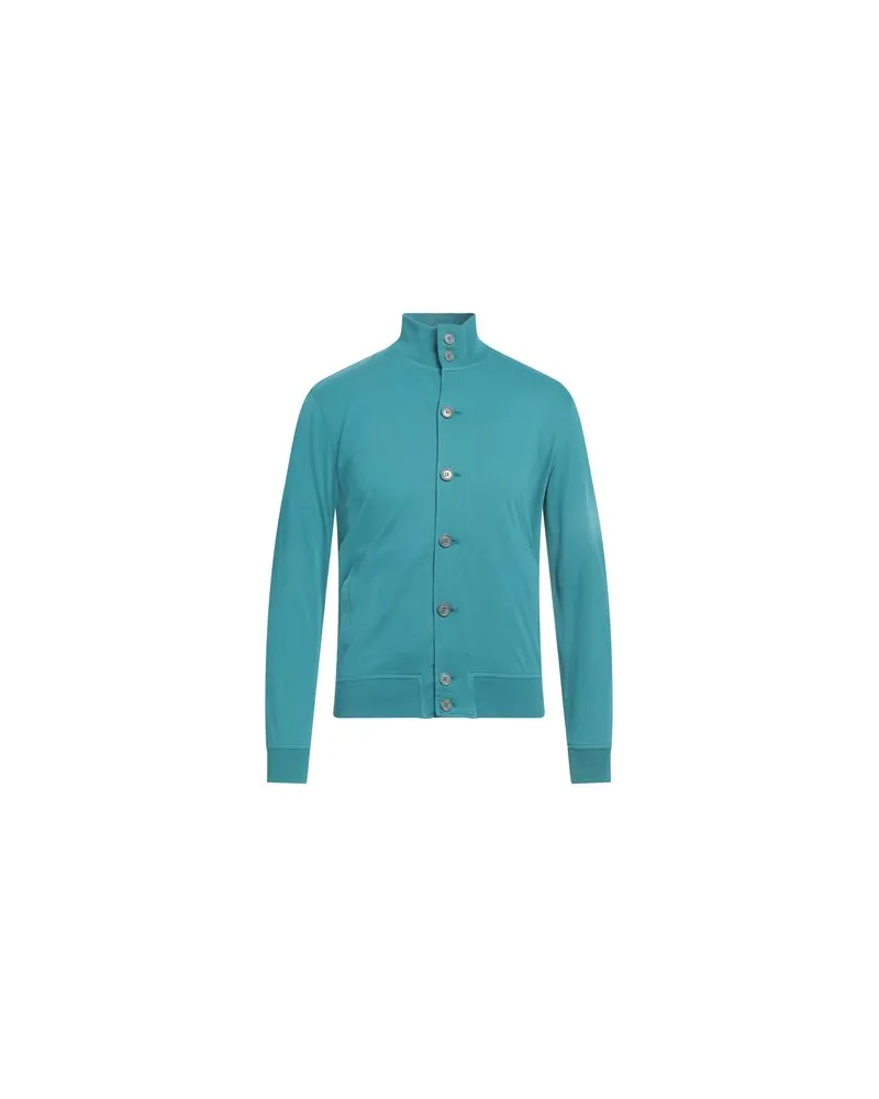 Della Ciana TOPS - Sweatshirtsauf YOOX.COM Aquamarin