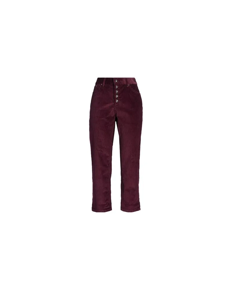 Dondup HOSEN & RÖCKE - Hosenauf YOOX.COM Bordeaux