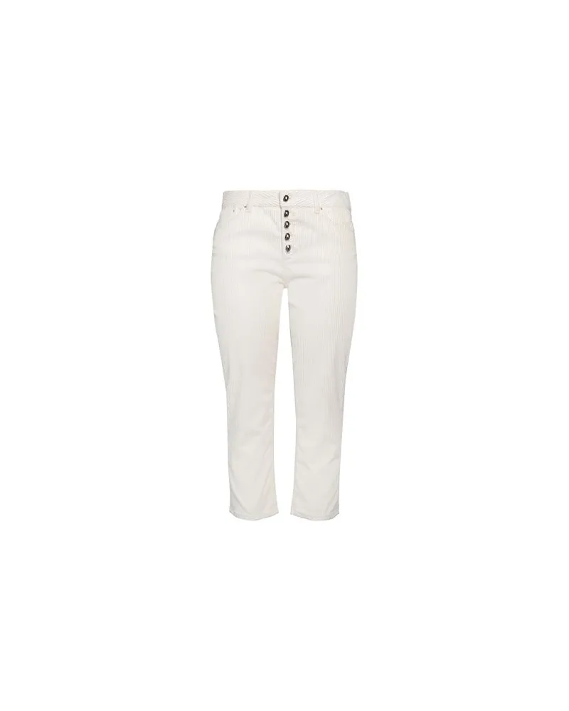 Dondup HOSEN & RÖCKE - Hosenauf YOOX.COM Elfenbein