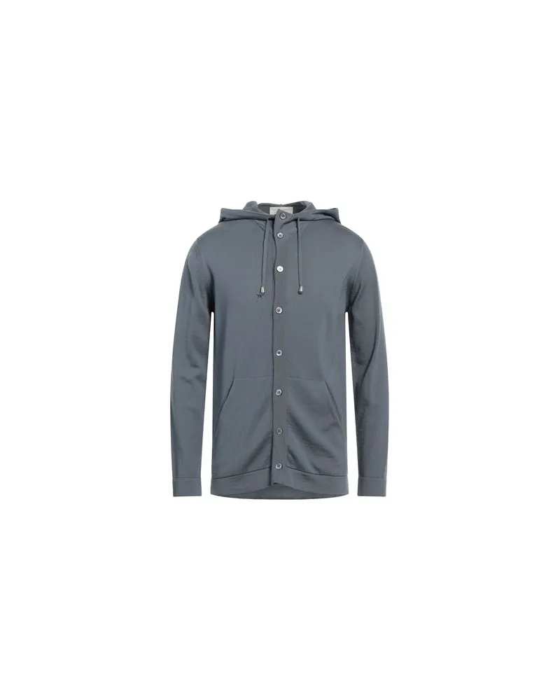 Filippo de Laurentiis STRICKWAREN - Strickjackenauf YOOX.COM Taubenblau