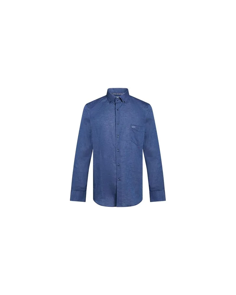Iceberg TOPS - Hemdenauf YOOX.COM Blau