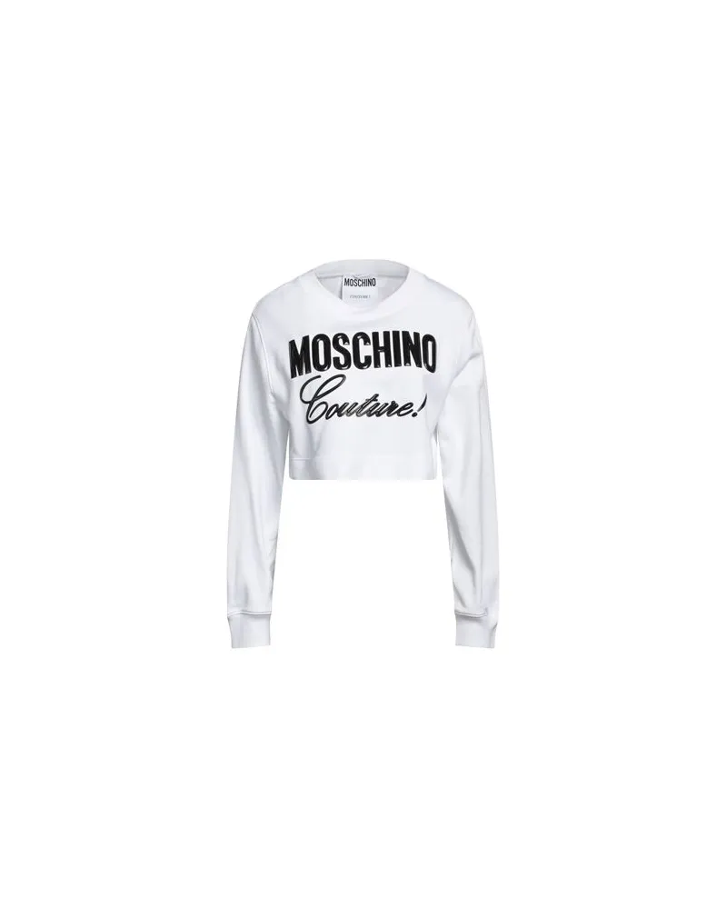 Moschino TOPS - Sweatshirtsauf YOOX.COM Weiß