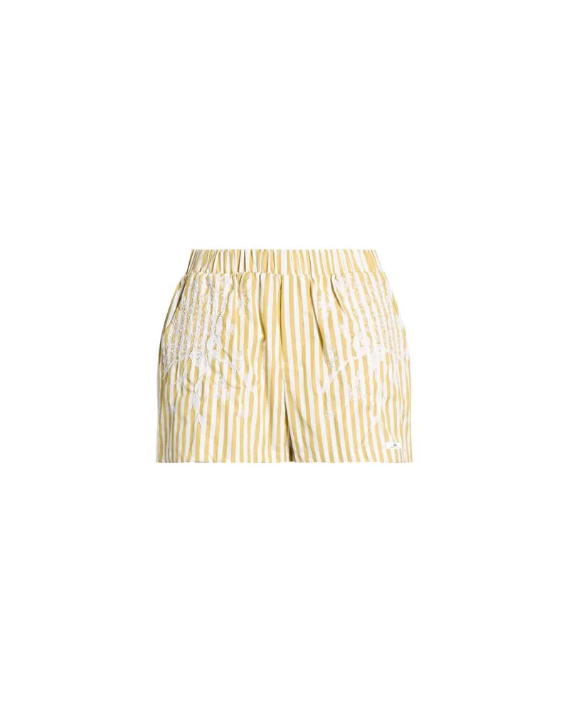 Elisabetta Franchi HOSEN & RÖCKE - Shorts & Bermudashortsauf YOOX.COM Senf