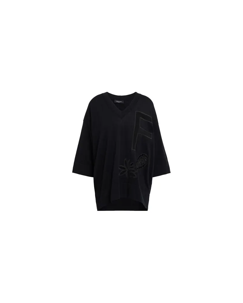 Fabiana Filippi STRICKWAREN - Strickjackenauf YOOX.COM Schwarz