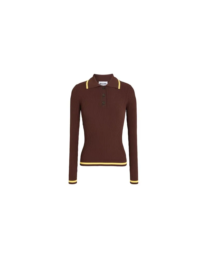Moschino STRICKWAREN - Pulloverauf YOOX.COM Braun