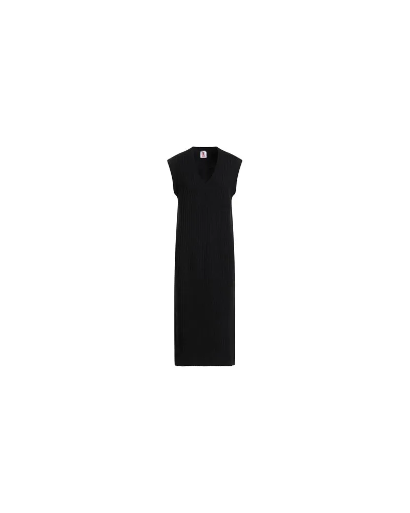 KONTATTO KLEIDER - Midi-Kleiderauf YOOX.COM Schwarz