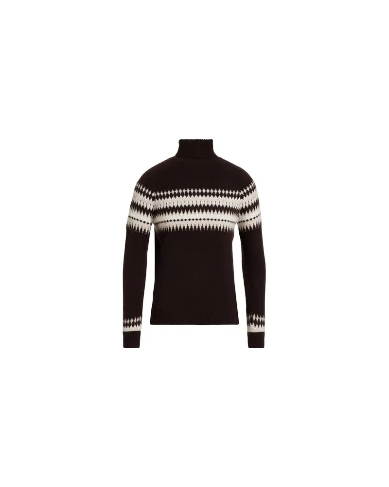Eleventy STRICKWAREN - Rollkragenpulloverauf YOOX.COM Schokobraun