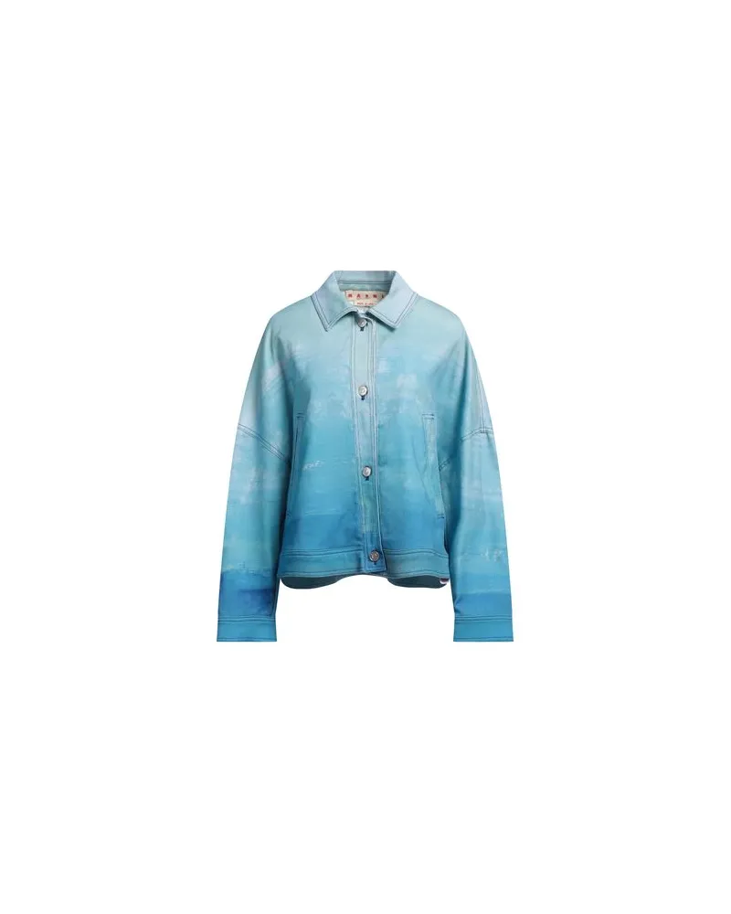 Marni JACKEN & MÄNTEL - Jeansjacken/Mäntelauf YOOX.COM Tūrkis