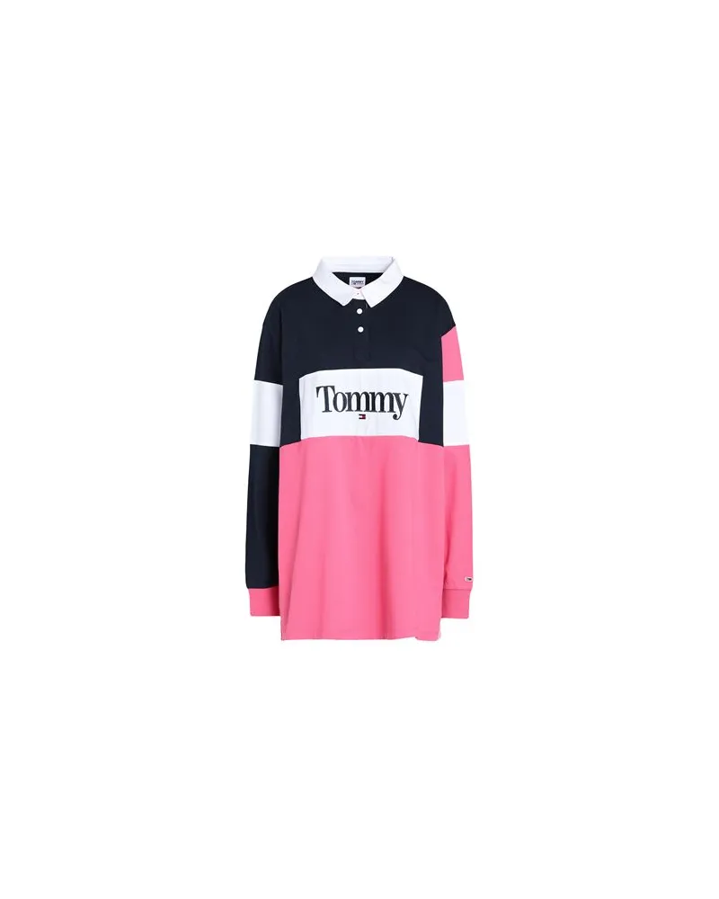 Tommy Hilfiger TOPS - Poloshirtsauf YOOX.COM Fuchsia
