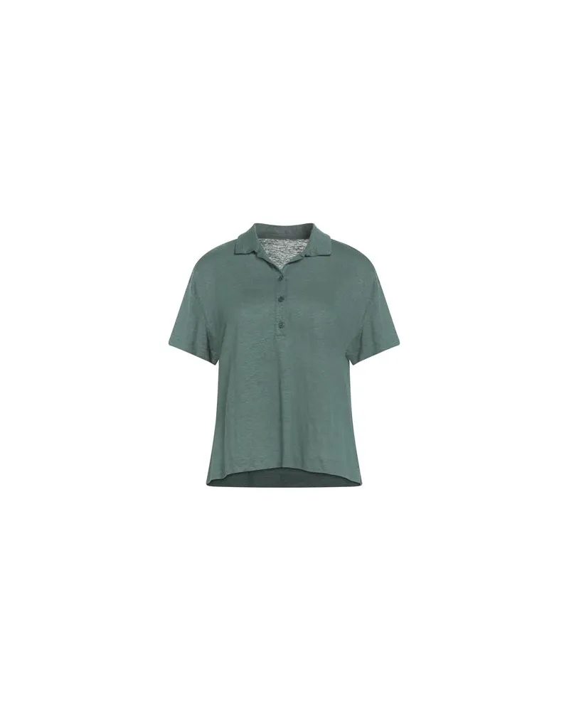 Majestic TOPS - Poloshirtsauf YOOX.COM Militärgrün