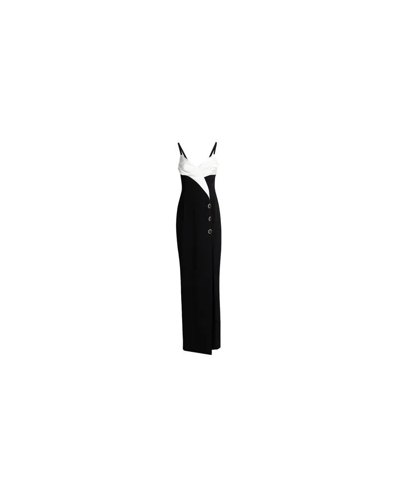 Balmain KLEIDER - Maxi-Kleiderauf YOOX.COM Schwarz