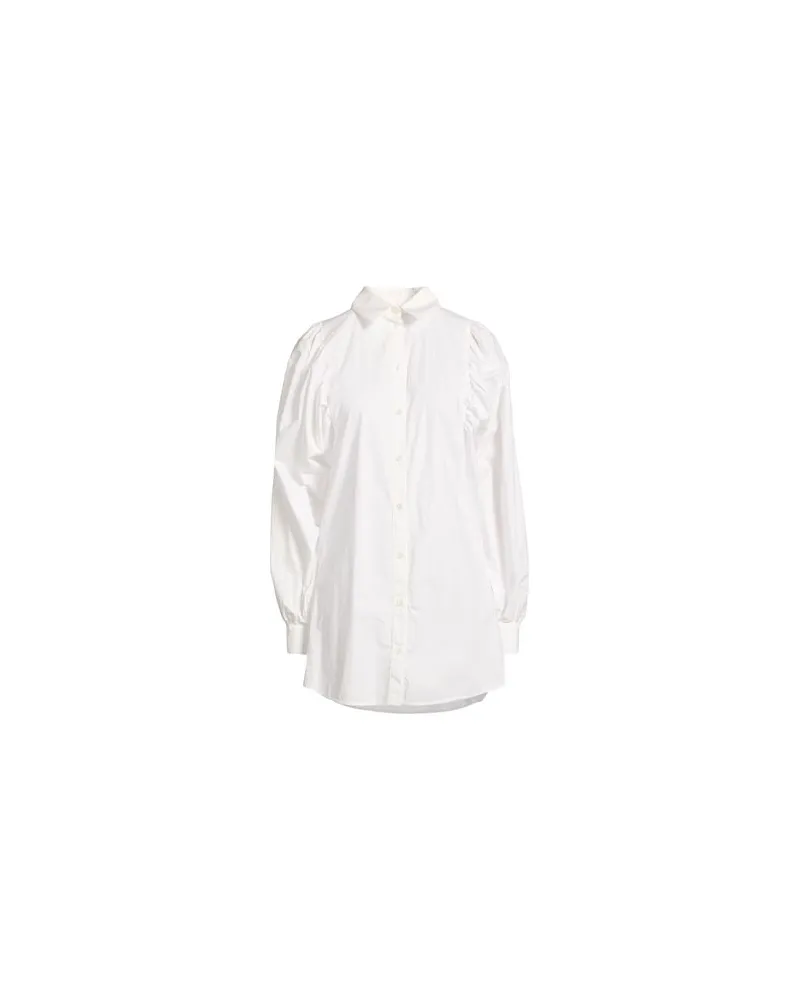 Elisabetta Franchi TOPS - Hemdenauf YOOX.COM Weiß