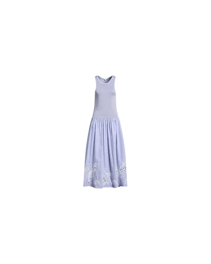 Tommy Hilfiger KLEIDER - Maxi-Kleiderauf YOOX.COM Hellblau