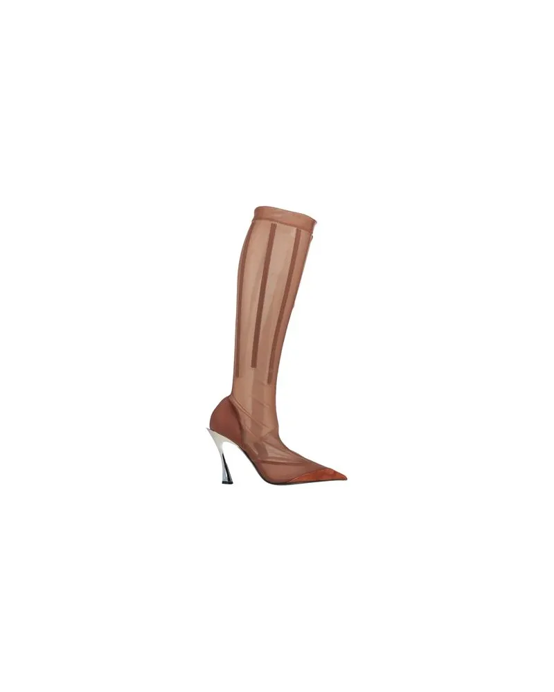 Thierry Mugler SCHUHE - Stiefelauf YOOX.COM Lederfarben