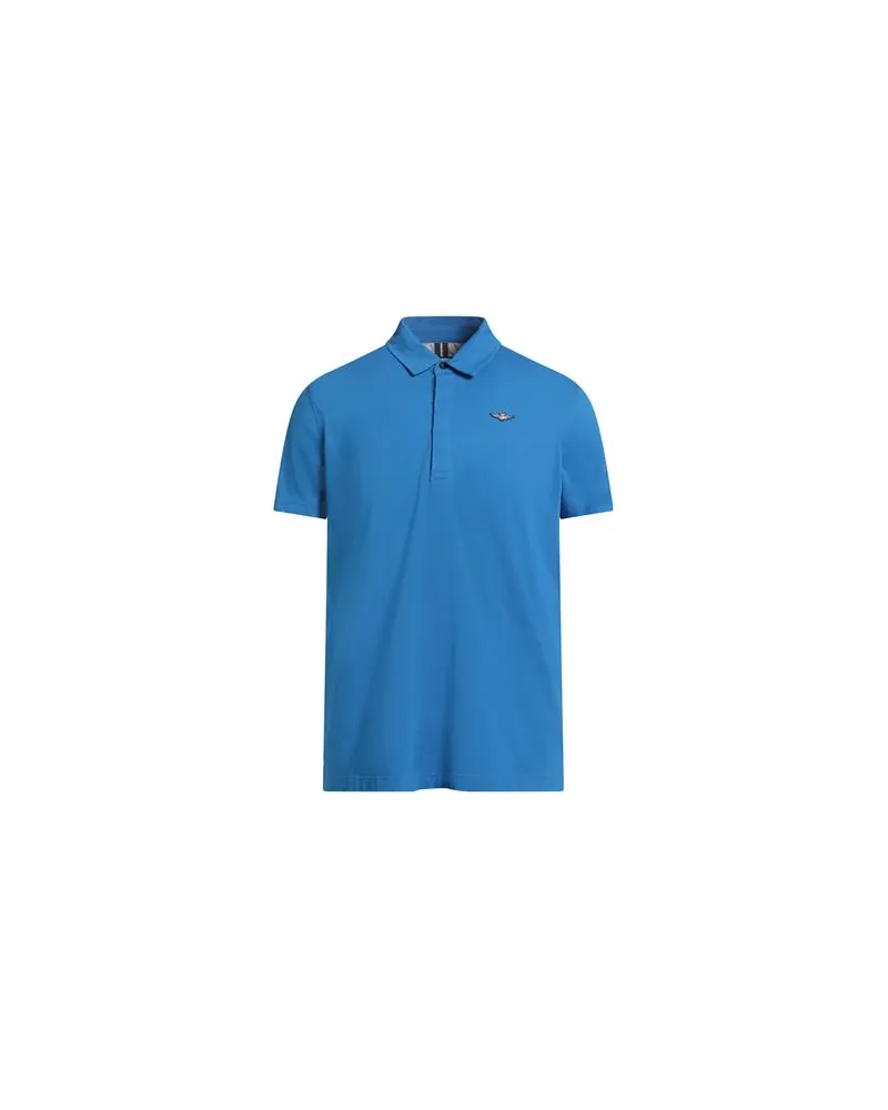 Aeronautica Militare TOPS - Poloshirtsauf YOOX.COM Azurblau