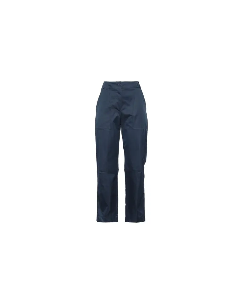Twin-Set HOSEN & RÖCKE - Hosenauf YOOX.COM Marineblau