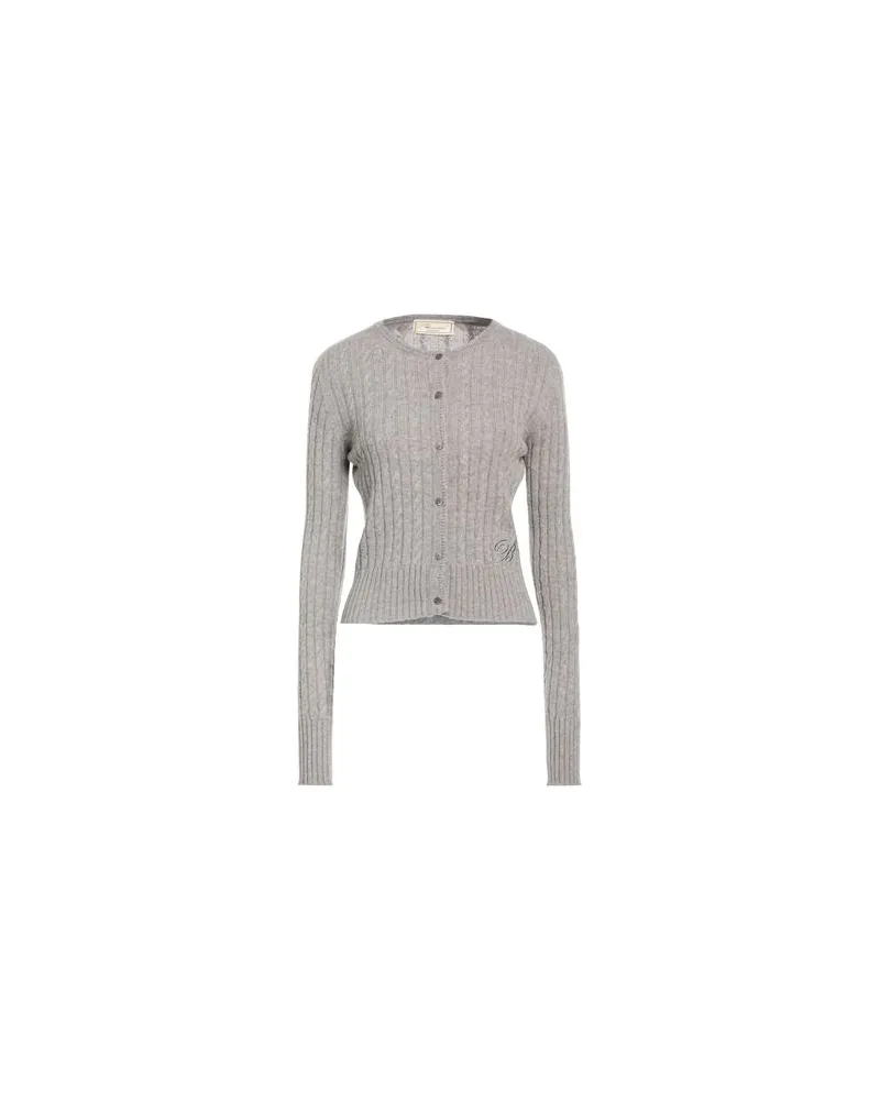 Blumarine STRICKWAREN - Strickjackenauf YOOX.COM Grau