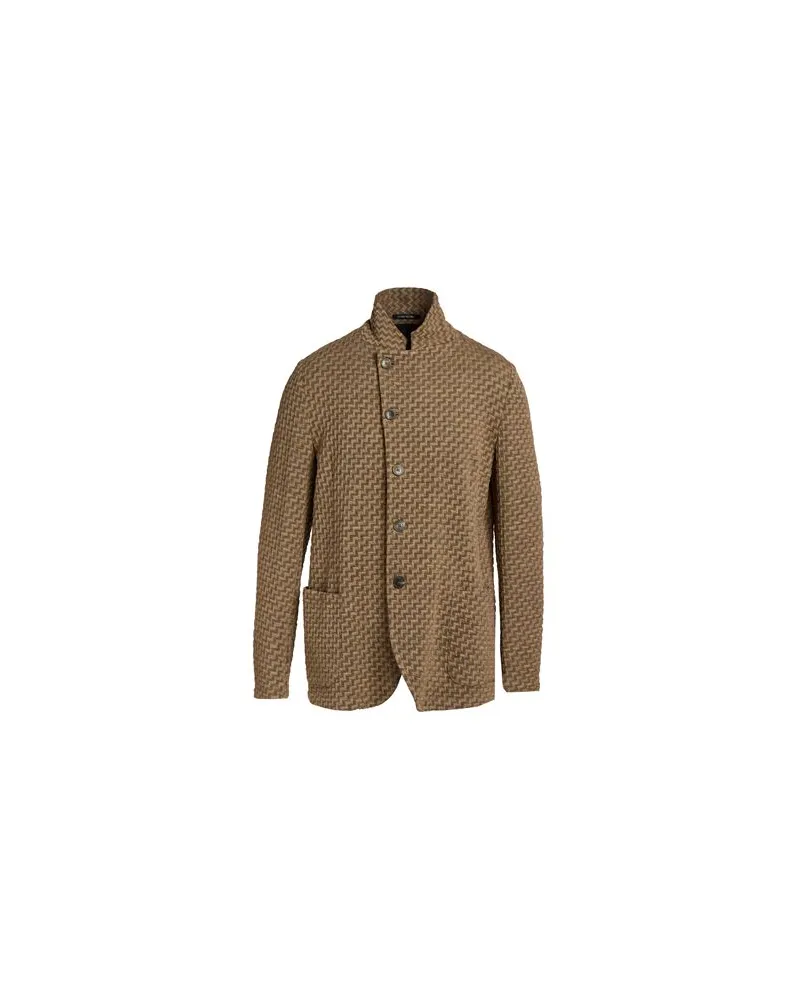Emporio Armani JACKEN & MÄNTEL - Jacken und Anoraksauf YOOX.COM Sand