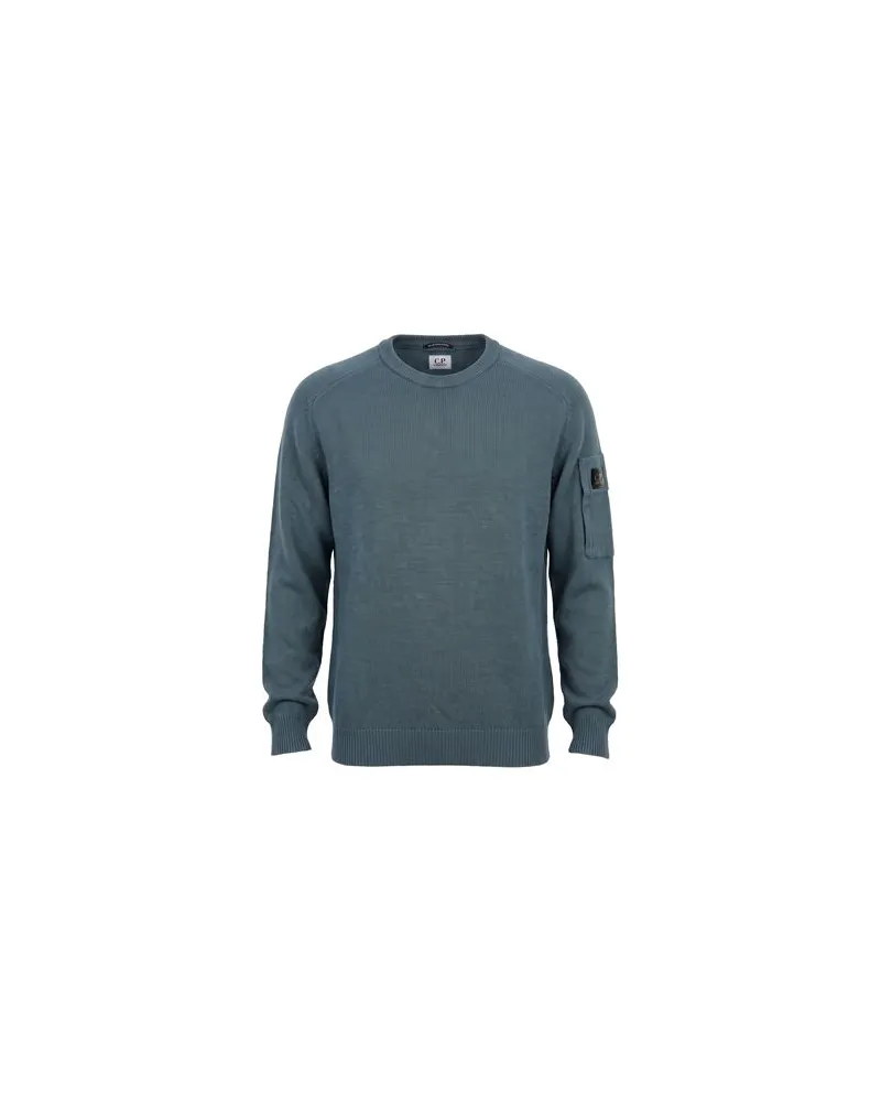 C.P. Company STRICKWAREN - Pulloverauf YOOX.COM Taubenblau