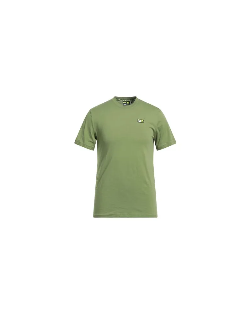 Fila TOPS - T-shirtsauf YOOX.COM Militärgrün