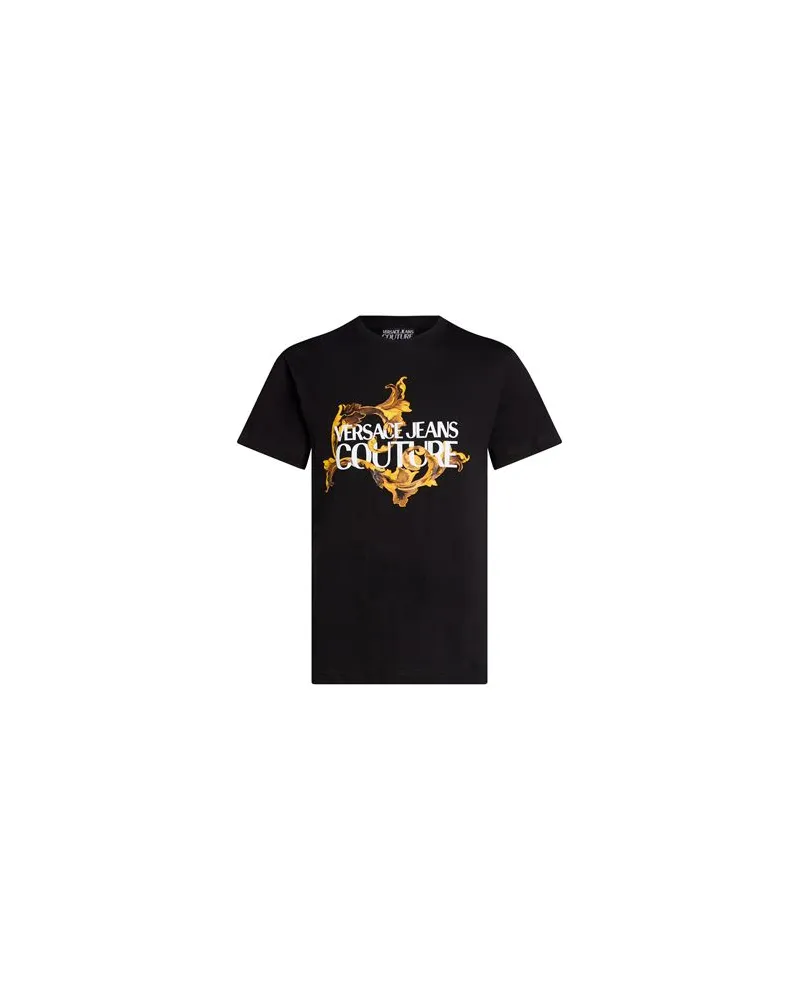 Versace Jeans TOPS - T-shirtsauf YOOX.COM Schwarz